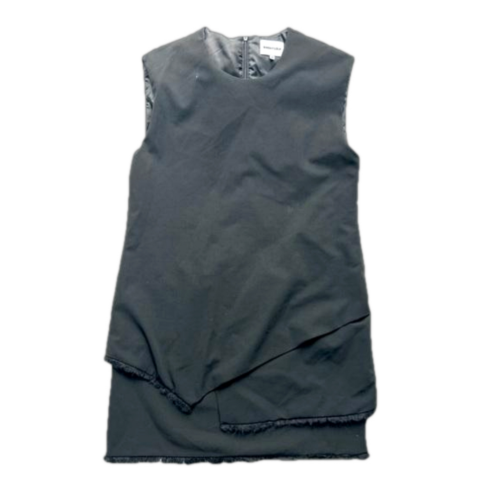 Bimba y lola medium black mini dress trim bottom
